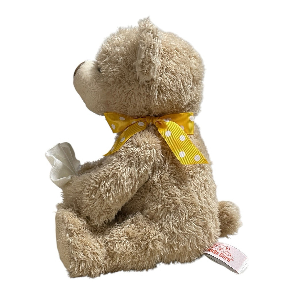 Cuddle Barn Sammie Sniffles Animated Bear Plush Talking Sneezing Achoo 10” WORKS - Picture 5 of 15